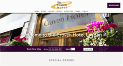 Desktop Screenshot of cravenhotel.com